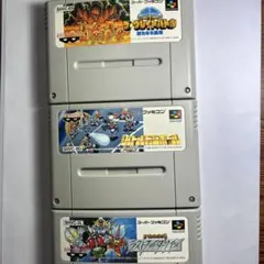 スーパーファミコン ゲーム3本セット