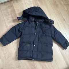 Polo Ralph Lauren ネイビー中綿ダウンコート 100cm