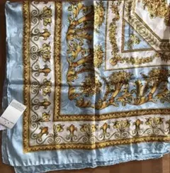 シルクスカーフ 　大判ストール　高級感おしゃれ