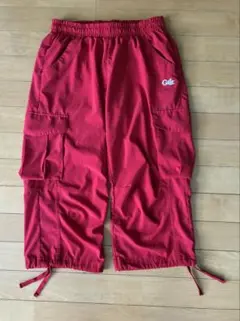 Grit レッド カーゴパンツ　Lサイズのサムネイル