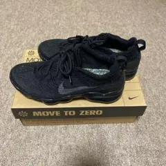 Nike WAir VaporMax ブラック　23.5センチ