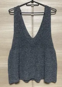 SHIPS Vネックニットベスト