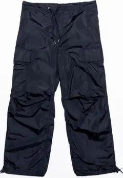 H BEAUTY &YOUTH ナイロン カーゴパンツ S ブラック