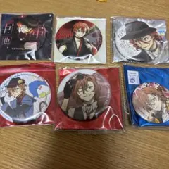 文豪ストレイドッグス　マルイ　中原中也　缶バッジ　セット