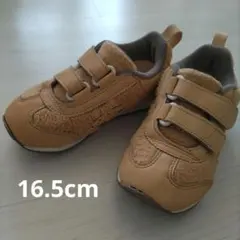 ASICS ベージュ スニーカー 16.5cm