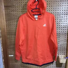 adidas オレンジ フード付きパーカー 160のサムネイル