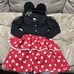 しまむら　リトシー　ディズニー　ミニー　なりきり　ワンピース　サイズ90 新品
