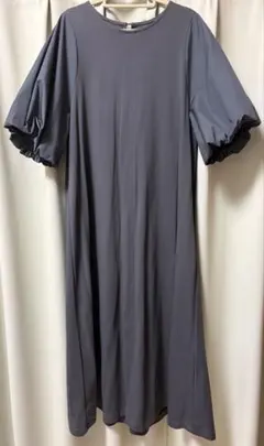 OPAQUE.CLIP ワンピース ロングワンピース 袖異素材