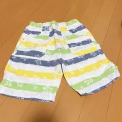 新品タグ付き⭐︎ボーダー　ハーフパンツ　120cm