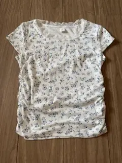 SHEIN 花柄 レース 半袖 カットソー 13Y Sサイズのサムネイル