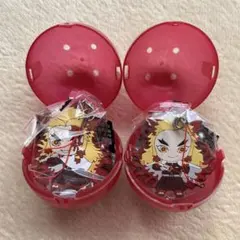 鬼滅の刃 滅❗️カプセルラバーマスコット 煉獄杏寿郎セット(新品未開封)