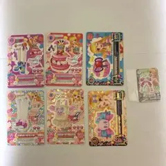 アイカツ　星宮いちご　ミニカード　なないろマカロン　エンジェリーベア　カード