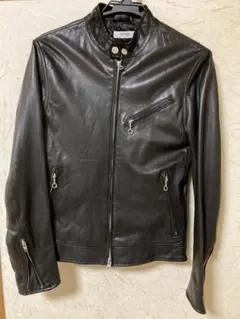 シングルレザーライダースジャケット
