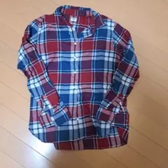 UNIQLO チェック柄 長袖シャツ S