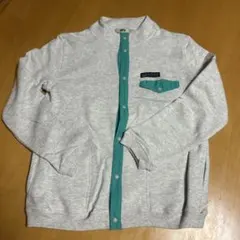 MPS ジュニア ボタン付きジャケット グレー/ターコイズ　150〜160のサムネイル