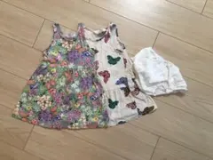 H&M ワンピース&ブルマ 3点セット 100cm