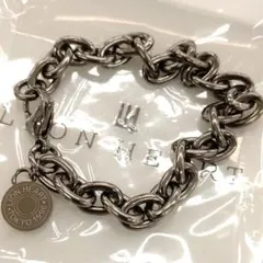 LION HEART シルバーチェーンブレスレット 袋付き✨️