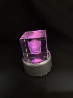 アラブ 石油掘削 クリスタル 3D 王族 油田 置物 大富豪 宝くじ 記念品