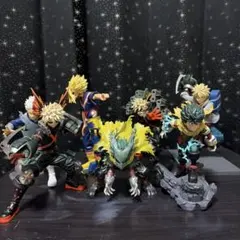 僕のヒーローアカデミア フィギュア 7体セットオールマイトかっちゃん出久ショート