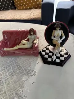 ルパン3世　峰不二子フィギュア　２点