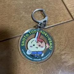 轟焦凍　ちいかわ　うさぎ　キーホルダー 僕のヒーローアカデミア ヒロアカ