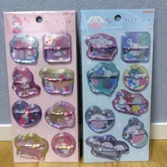 サンリオ　サンスター　ウォーターシール　2枚　セット　マイメロ　シナモン　シール