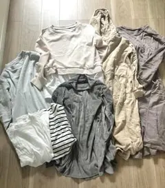 授乳服　まとめ売り7着セット★カジュアル＆シンプルめのデザイン秋冬春