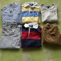 ラルフローレン　ジムフレックス他　　 6枚セット　140㌢