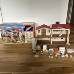 赤い屋根の大きなお家ギフトセット　〜屋根裏はひみつのお部屋〜