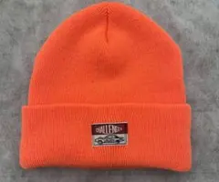 CHALLENGER/MILITARY KNIT CAP/F.オレンジ　ニット帽