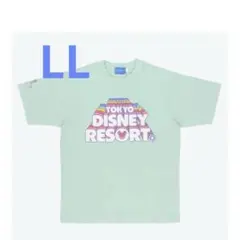 東京ディズニーリゾート　ユニセックスTシャツ　サイズLL