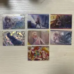 プロセカ ウエハースカード 7枚セット