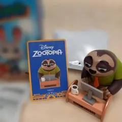 POP MART ディズニー　ズートピア　フラッシュ Clerk Flash