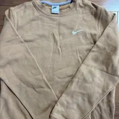 試着のみ　NIKE ナイキベージュ スウェット　セットアップ　上L 下M