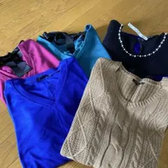 6枚まとめ売り　INGNI イング　ニット セーター Mサイズ