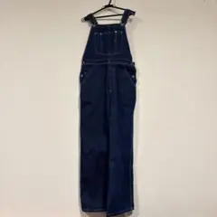 【SLOBE IENA】ダークデニム ワイドレッグオーバーオール