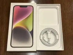 Apple iPhone 14 箱・充電ケーブル