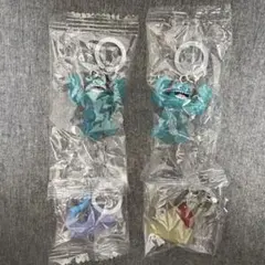 モンスターズ・インク めじるしアクセサリー ガチャガチャ 4個セット