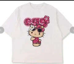 新品アベイル★日焼けキティeggコラボ　tシャツM