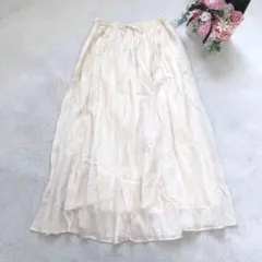 レプシィム ロングスカート フレア シンプル 定番 おすすめ カジュアル 可愛い