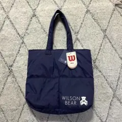 WILSON BEAR リバーシブルトートバッグ新品未使用タグ付き