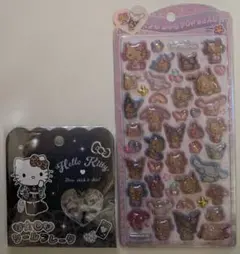 【正規品】うるちゅるポップシール 日焼け おはじきシール ギャル ヒョウ柄