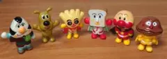 み*ー様 アンパンマンキャラクター 6体セット ソフビ ミニ