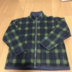 ユニクロ　リバーシブル　フリース　130cm