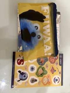 スンスン スシロー　コラボ ポーチ 新品未使用　イエロー