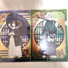 鬼滅の刃　京まふ　2024　金屏風風クリアファイル　不死川実弥　伊黒小芭内