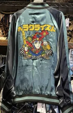 公式ビックリマン ヘラクライストレーヨンリバーシブルスカジャンLサイズのサムネイル