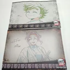 鬼滅の刃 ufotablecafe ランチョンマット 胡蝶しのぶ 童磨