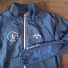 美品◆キャロウェイ フランス パリモチーフ 2way フルジップブルゾン М