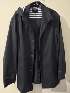 BEAMS HEART　フード付きジャケット　ネイビー